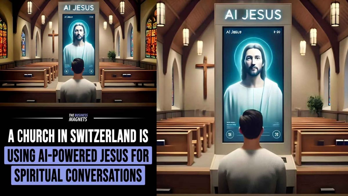 The Rise of Spiritual Technology: AI Jesus in Switzerland