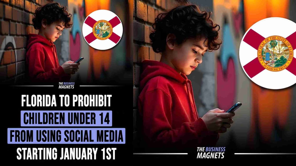 Florida’s Bold Move: Social Media Ban for Children Under 14 Starts January 2025