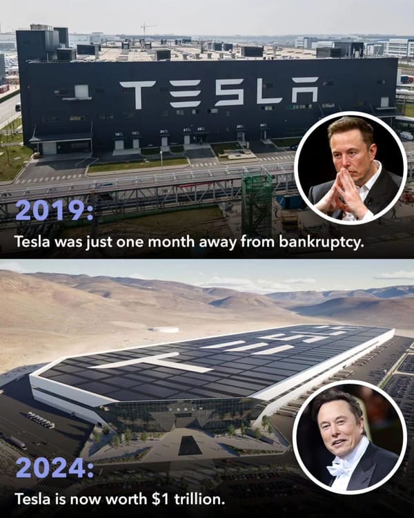 From the Brink of Bankruptcy to a Trillion-Dollar Triumph: Tesla's Incredible Journey