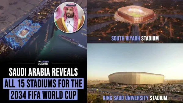 Saudi Arabia's Vision for the 2034 FIFA World Cup: Futuristic Stadiums and Global Ambitions